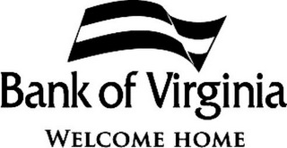 BANK OF VIRGINIA WELCOME HOME