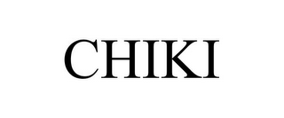 CHIKI