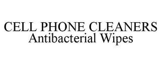 CELL PHONE CLEANERS ANTIBACTERIAL WIPES