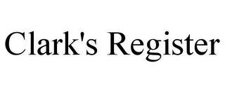 CLARK'S REGISTER