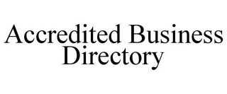 ACCREDITED BUSINESS DIRECTORY