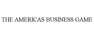 THE AMERICAS BUSINESS GAME