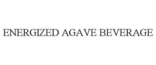 ENERGIZED AGAVE BEVERAGE