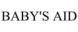 BABY'S AID