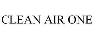 CLEAN AIR ONE