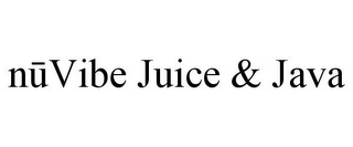 NUVIBE JUICE & JAVA