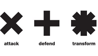 X + * ATTACK DEFEND TRANSFORM