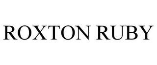 ROXTON RUBY