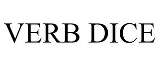 VERB DICE