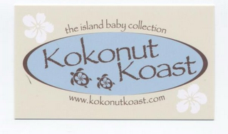 THE ISLAND BABY COLLECTION KOKONUT KOAST WWW.KOKONUTKOAST.COM