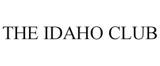 THE IDAHO CLUB