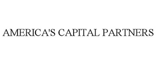 AMERICA'S CAPITAL PARTNERS