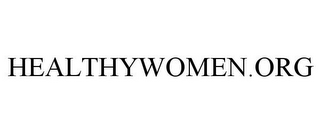 HEALTHYWOMEN.ORG