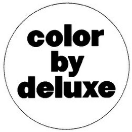 COLOR BY DELUXE