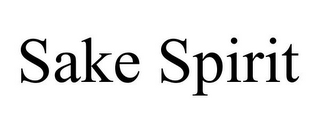 SAKE SPIRIT