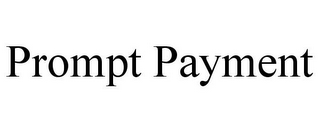 PROMPT PAYMENT