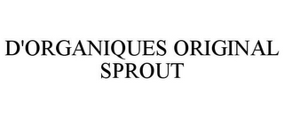 D'ORGANIQUES ORIGINAL SPROUT