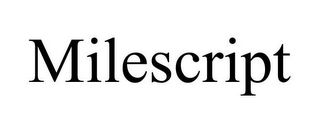 MILESCRIPT