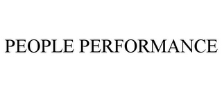 PEOPLE PERFORMANCE