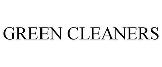 GREEN CLEANERS