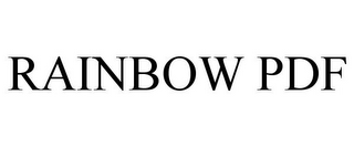 RAINBOW PDF