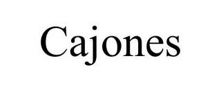 CAJONES