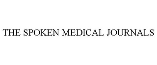 THE SPOKEN MEDICAL JOURNALS