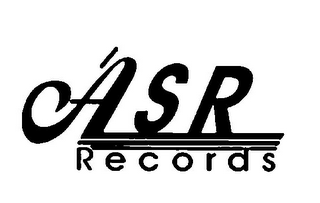 'ASR RECORDS