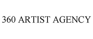 360 ARTIST AGENCY