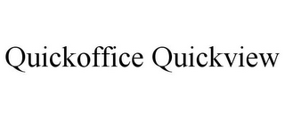 QUICKOFFICE QUICKVIEW