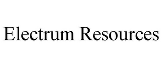 ELECTRUM RESOURCES