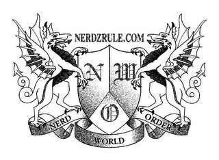 NERD WORLD ORDER NERDZRULE.COM N W O