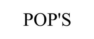 POP'S