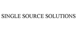 SINGLE SOURCE SOLUTIONS