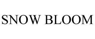 SNOW BLOOM