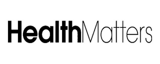 HEALTHMATTERS