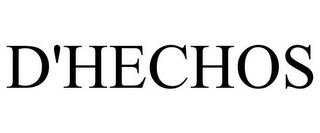 D'HECHOS