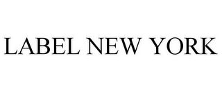 LABEL NEW YORK