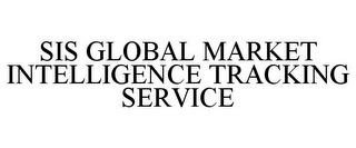 SIS GLOBAL MARKET INTELLIGENCE TRACKING SERVICE