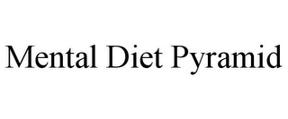 MENTAL DIET PYRAMID