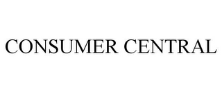 CONSUMER CENTRAL