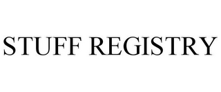 STUFF REGISTRY