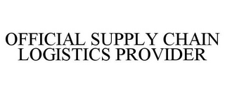 OFFICIAL SUPPLY CHAIN LOGISTICS PROVIDER