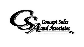 CSA CONCEPT SALES AND ASSOCIATES