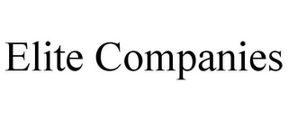 ELITE COMPANIES