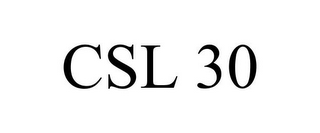 CSL 30