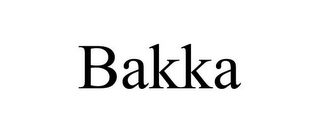 BAKKA