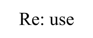 RE: USE
