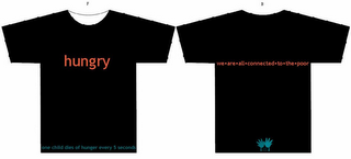 HUNGRY WE·ARE·ALL·CONNECTED·TO·THE·POOR