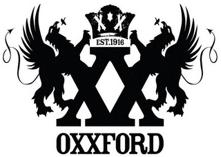 XX EST. 1916 XX OXXFORD